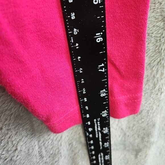 Eguipt Women's Sz Lg Top tshirt cotton red vintage shoulder pads Made in Egypt - Picture 6 of 11